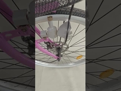 24 polegadas de bicicleta da cidade de velocidade única bicicleta da cidade travão de disco com luz dinamo